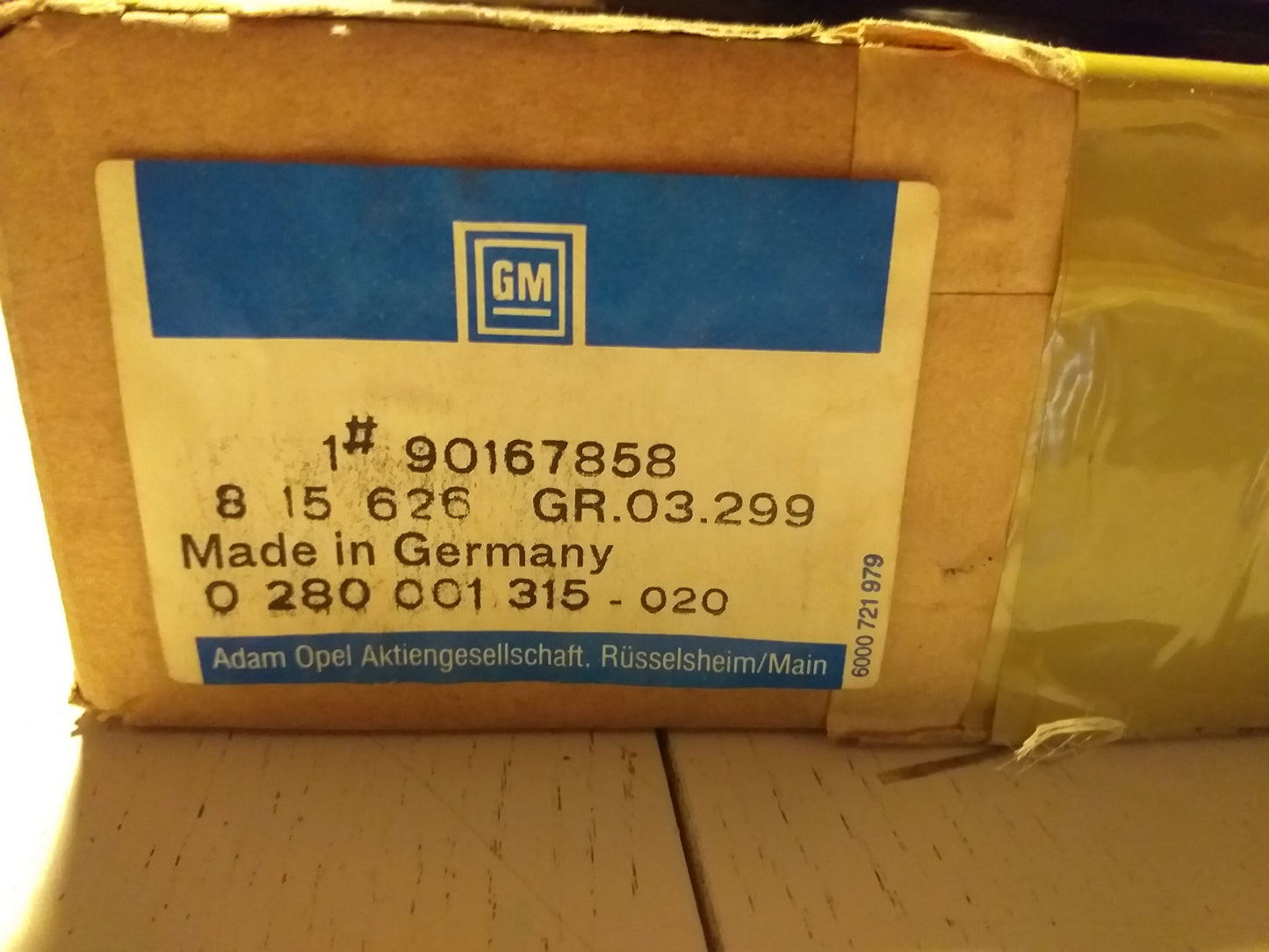 Omega A 3.0 Steuergerät Einspritzanlage original GM Opel NEU