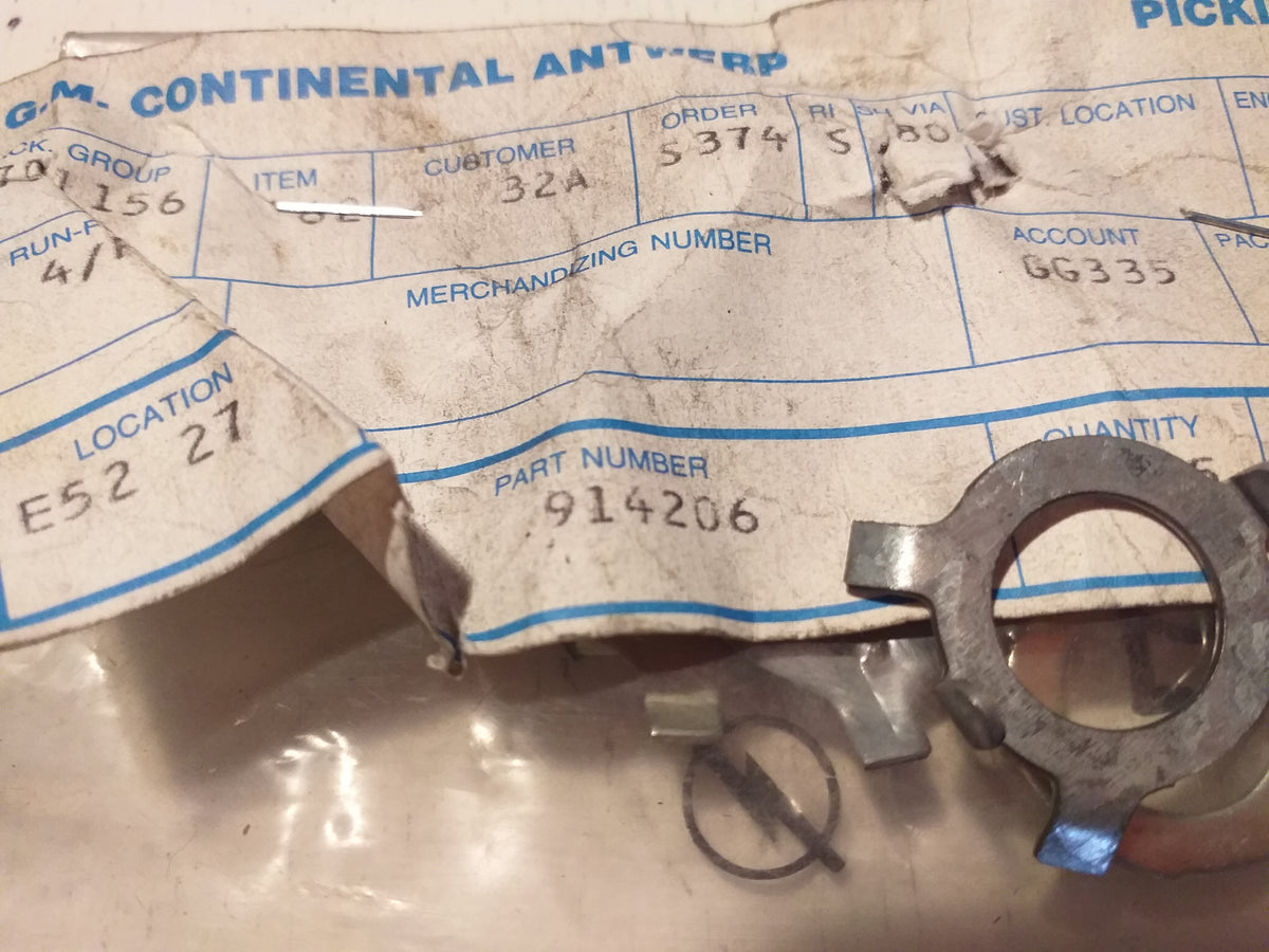 Manta Kadett Rekord Sicherungsblech Lenkradbefestigung original Opel NEU