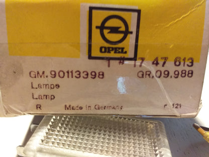 Senator B Innenraumleuchte Einbausatz original GM Opel NEU