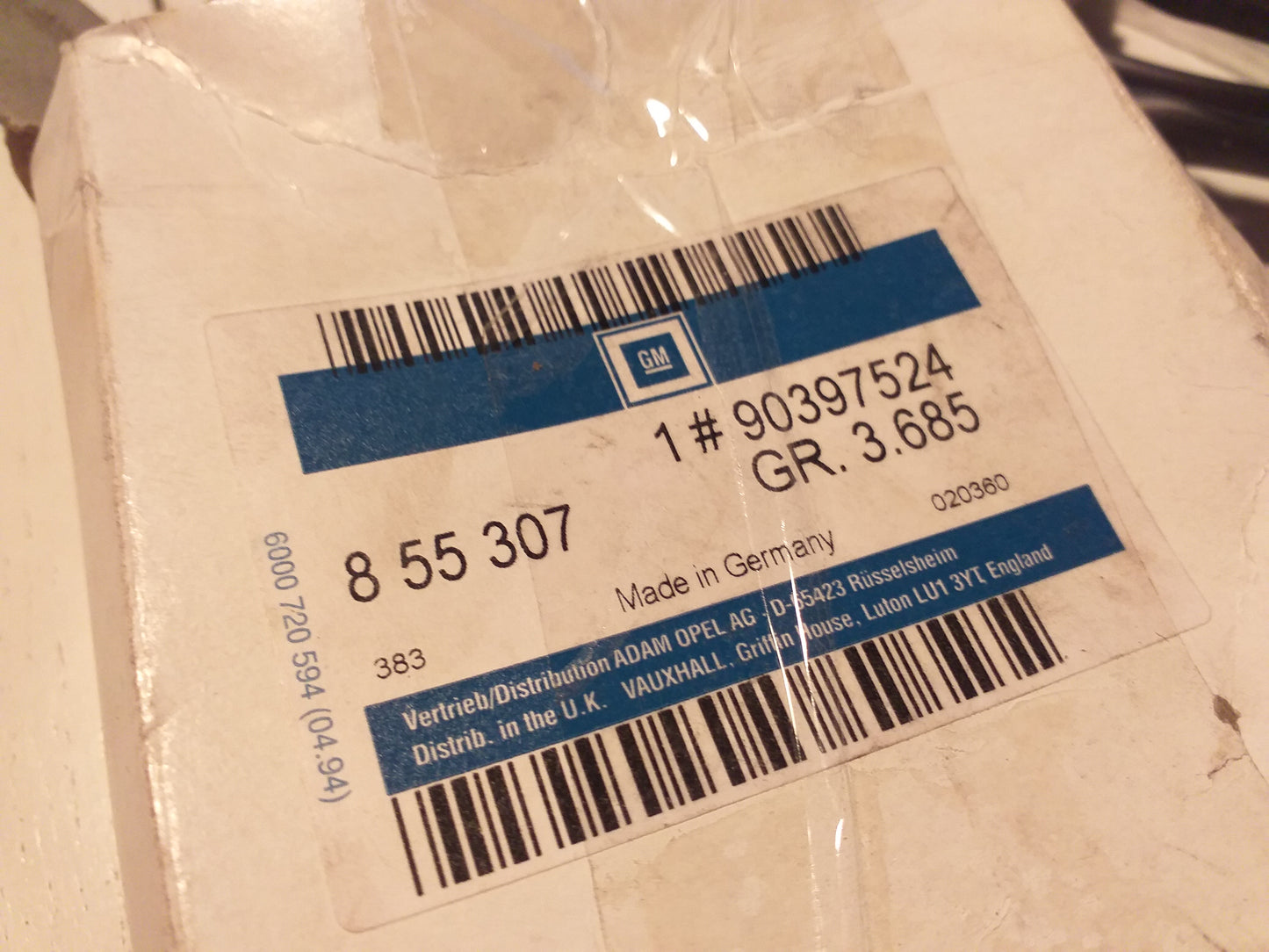 Astra Omega Lambdasonde original GM Opel NEU