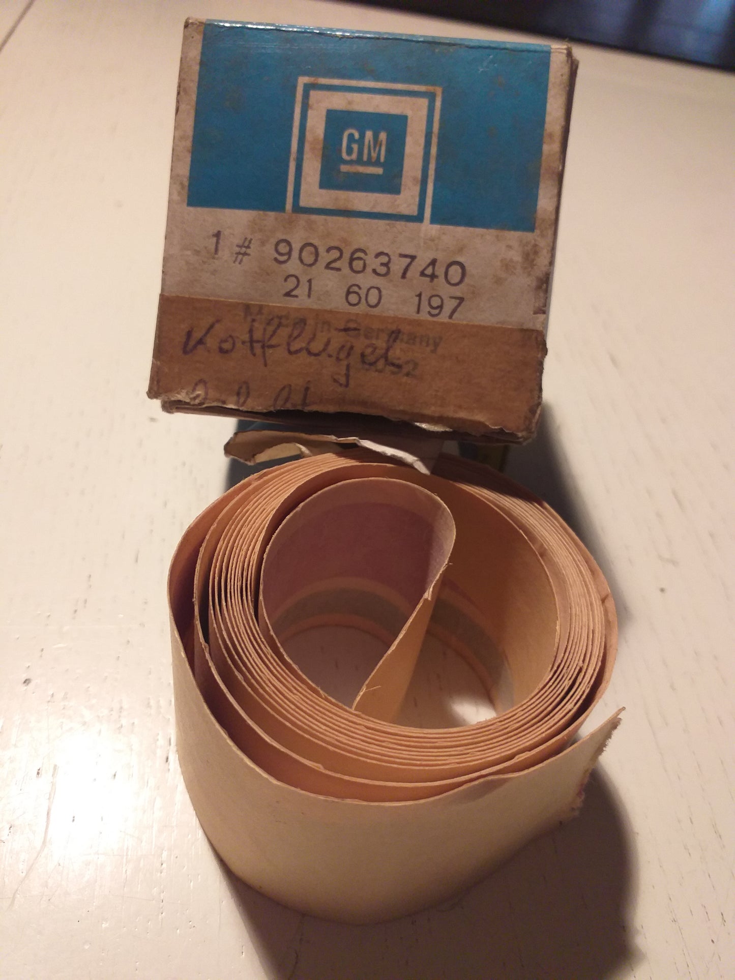 Oldtimer Youngtimer Farbstreifen original GM Opel n6