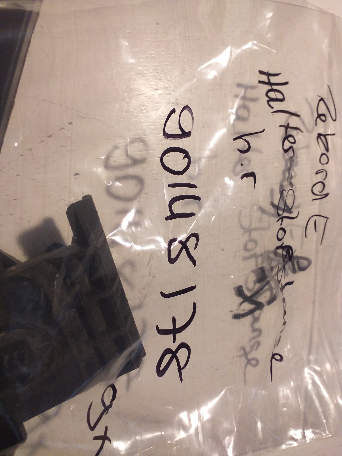 Rekord E Halter Stoßstange hinten rechts original GM Opel NEU