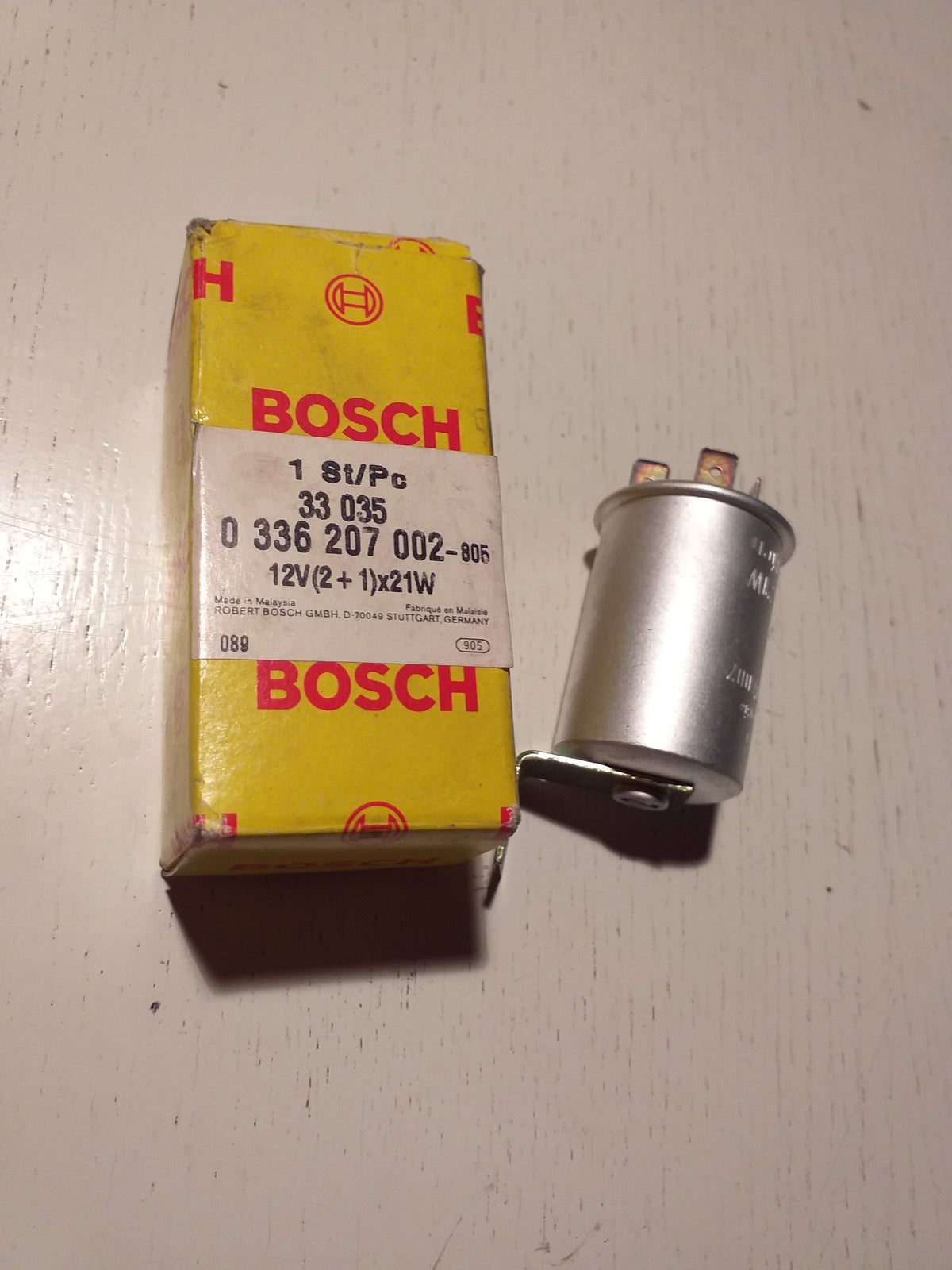 Oldtimer Youngtimer Relais Blinkergeber original Bosch NEU