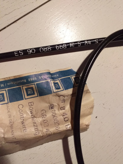 Ascona A Manta A Bowdenzug Starterklappe original GM Opel NEU