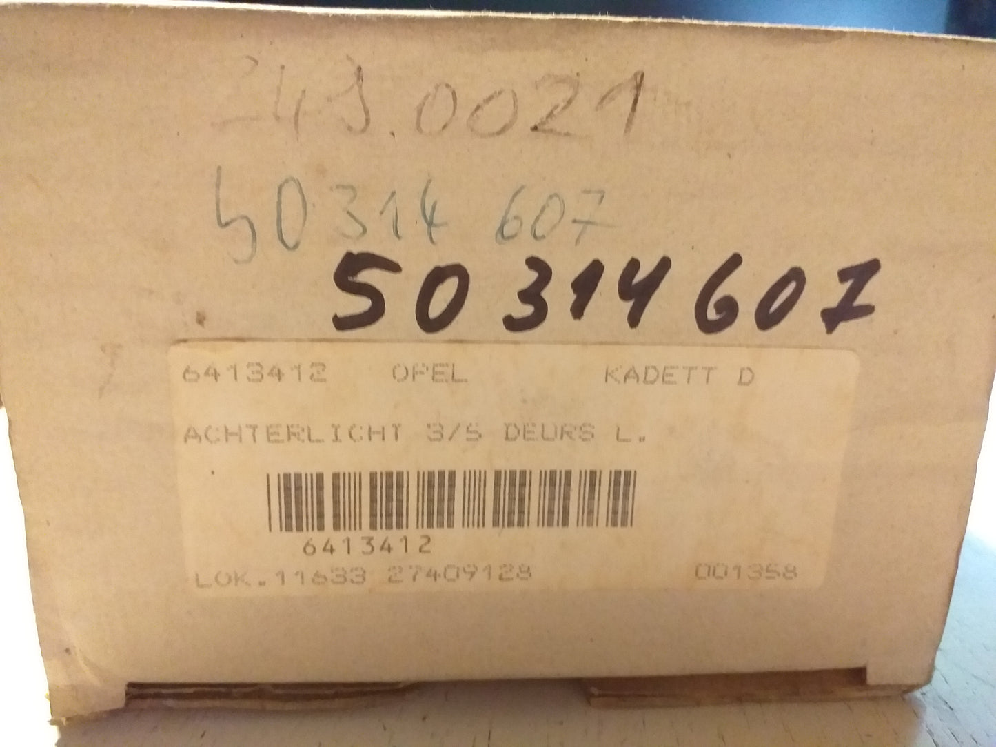 Kadett D Rückleuchte links original LEART NEU