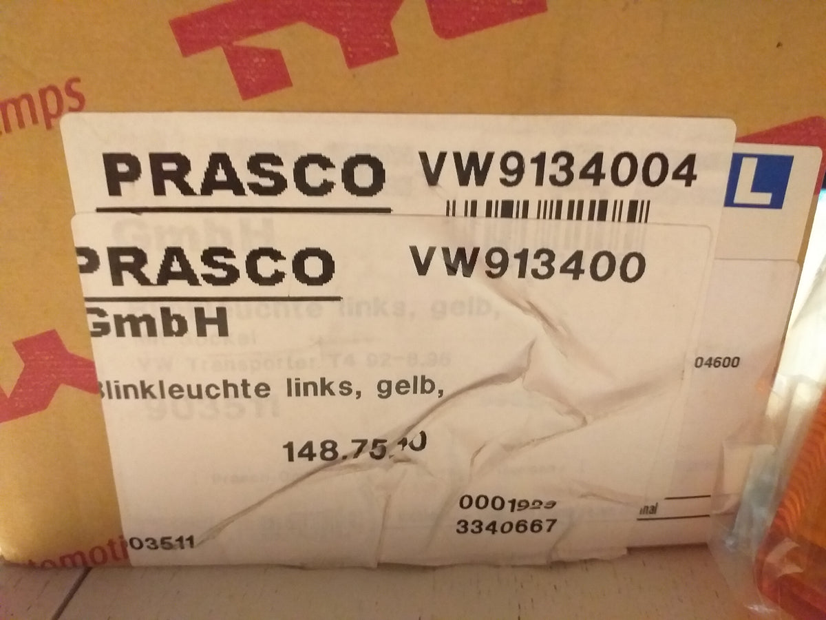 VW Transporter T4 Bj 92- 8.96 Blinkerleuchte links original TYC NEU