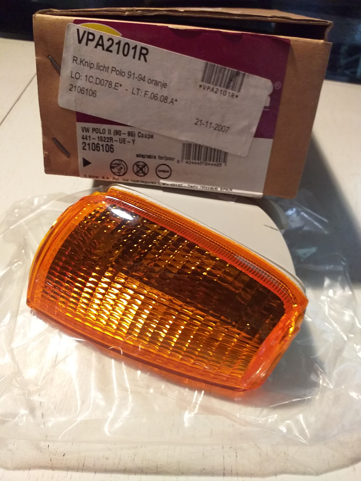 VW Polo Bj 91-94 Blinkerleuchte rechts original DEPO NEU
