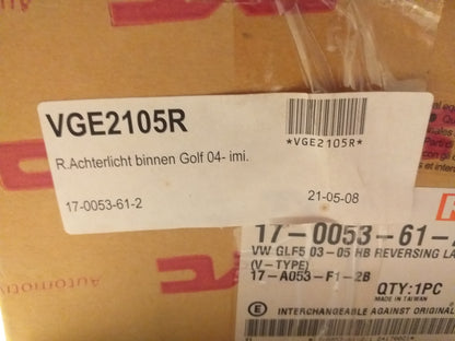 VW Golf 5 Heckleuchte original TYC NEU