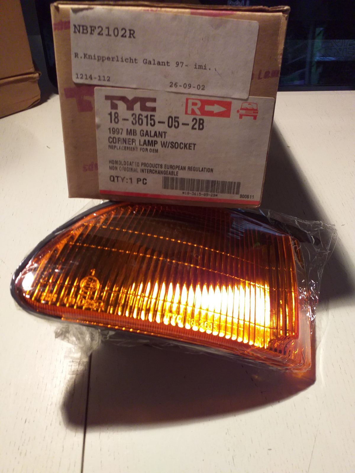 Mitsubishi Galant Bj 97 Blinkerleuchte original TYC NEU