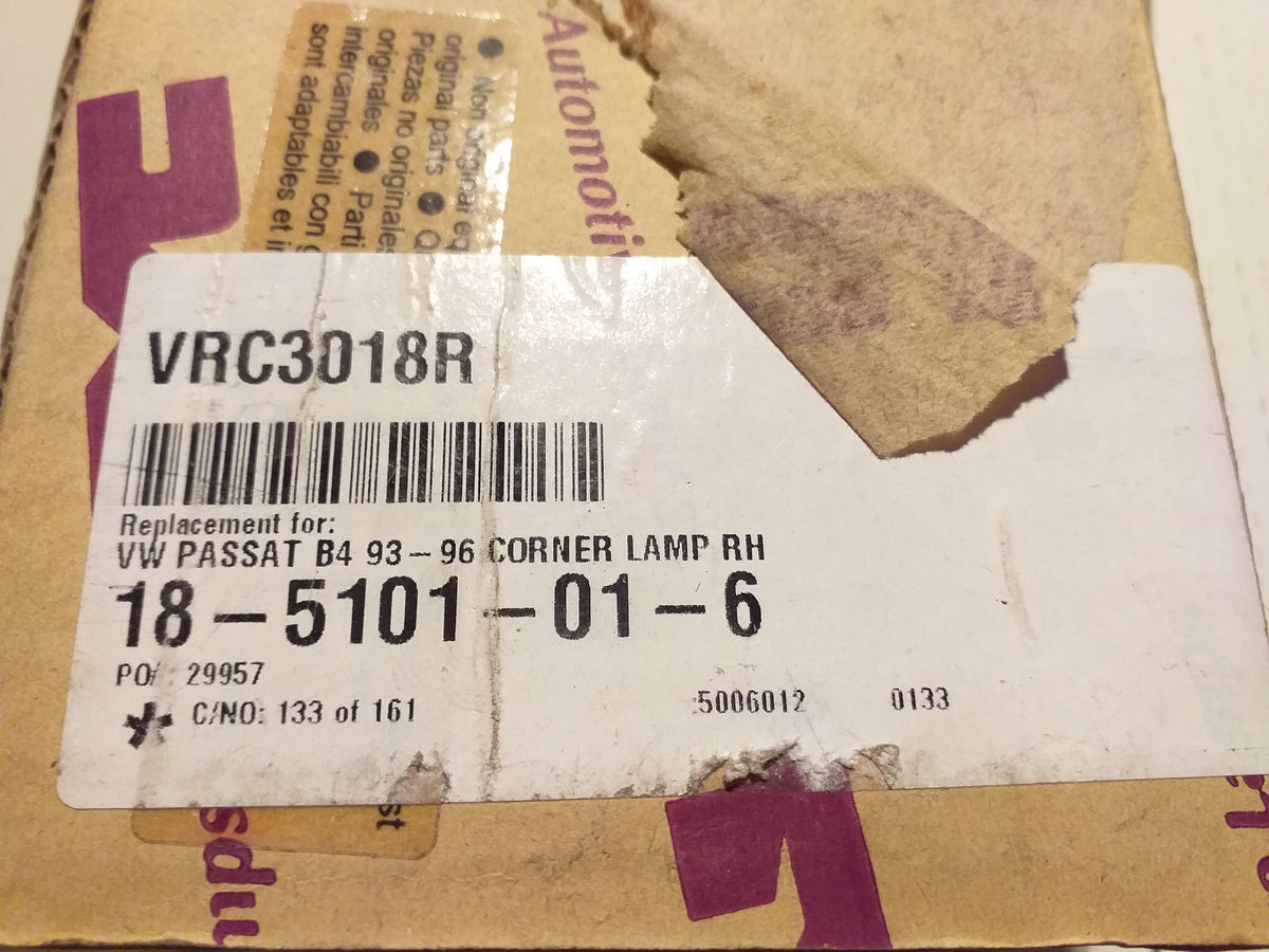 VW Passat Bj 93-97 Lichtscheibe original TYC NEU