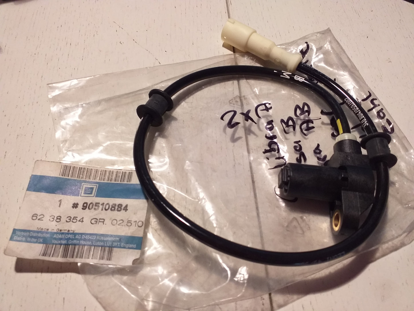 Calibra A Corsa B Tigra A/B Sendor Raddrehzahl original  GM Opel NEU
