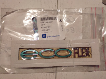 Corsa C Emblem "eco flex" original GM Opel NEU