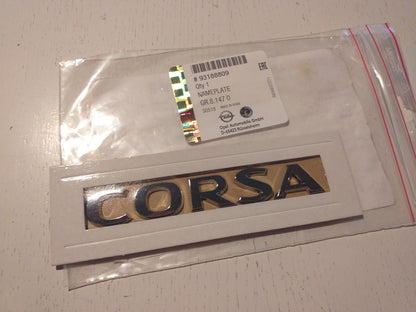 Corsa Emblem original GM Opel NEU