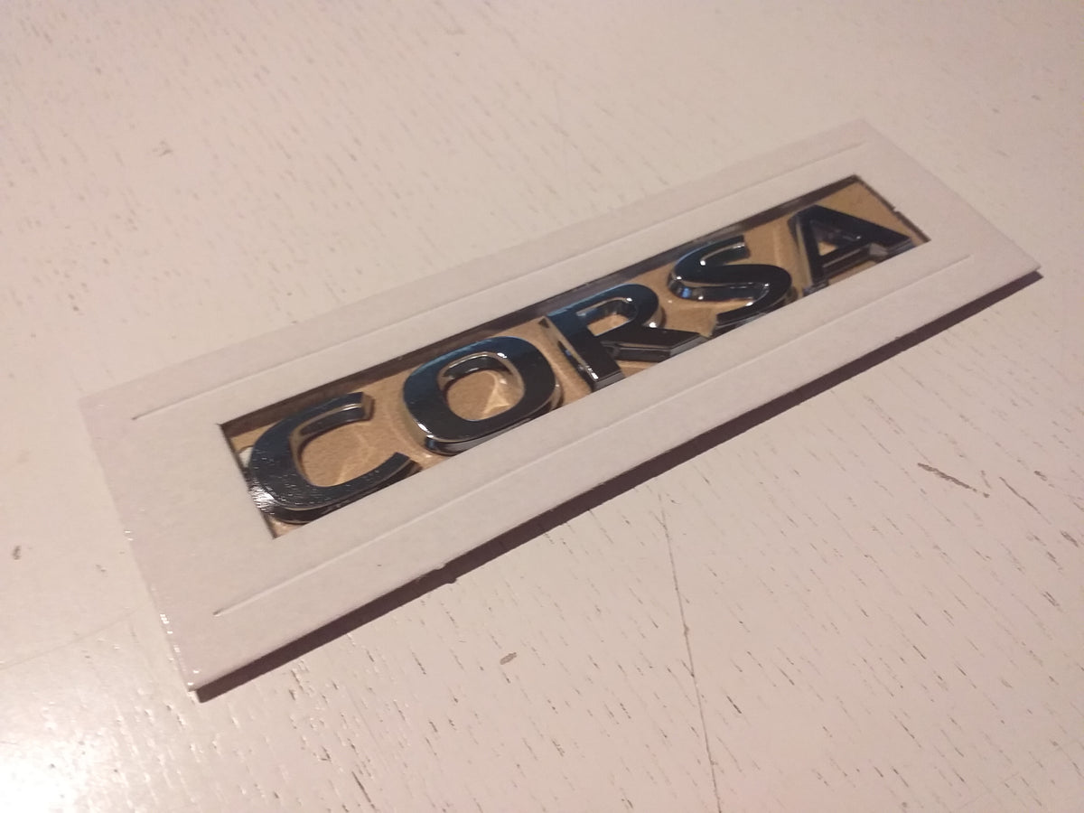 Corsa Emblem original GM Opel NEU