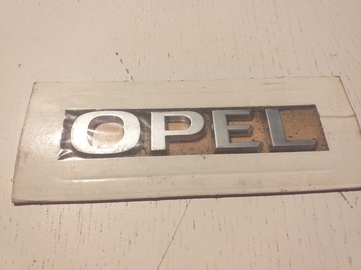 Oldtimer Youngtimer Emblem "Opel" original GM Opel NEU