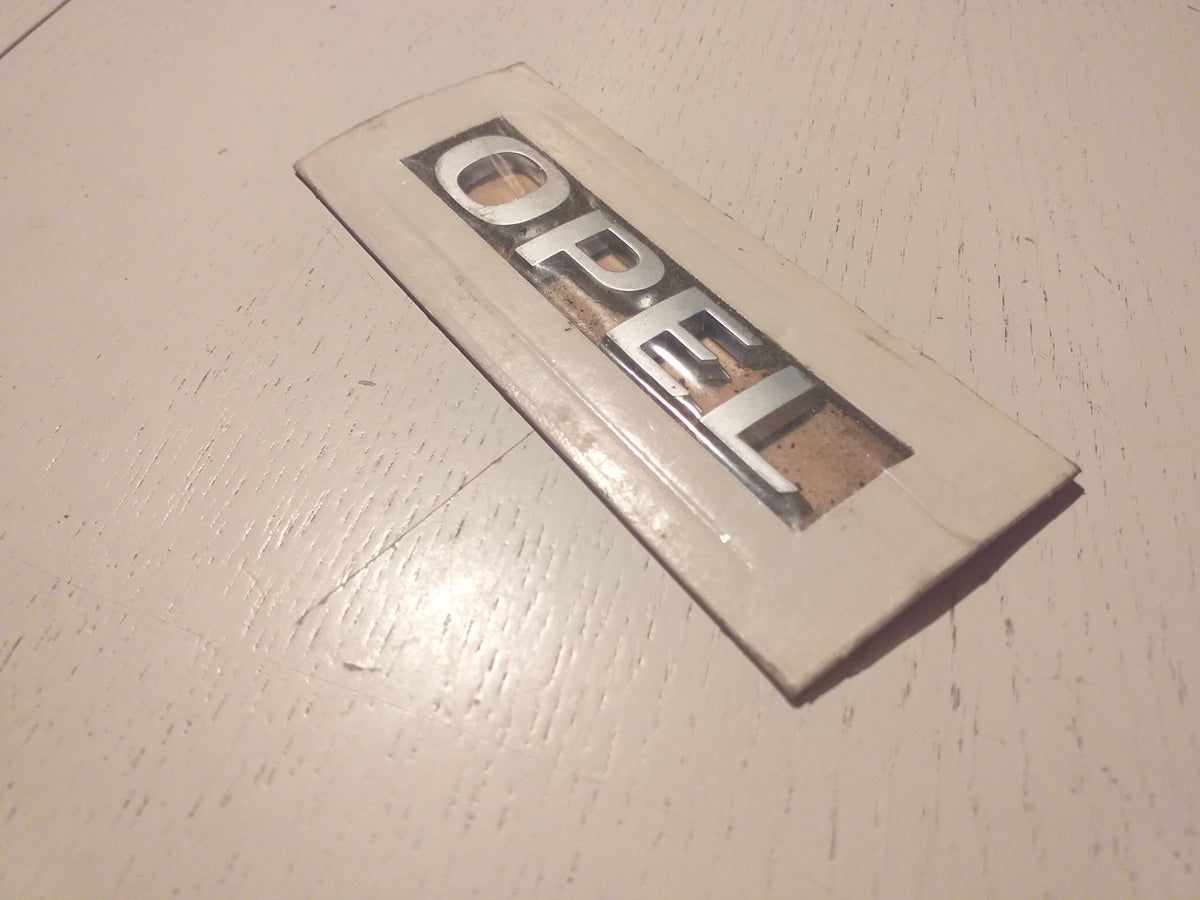 Oldtimer Youngtimer Emblem "Opel" original GM Opel NEU