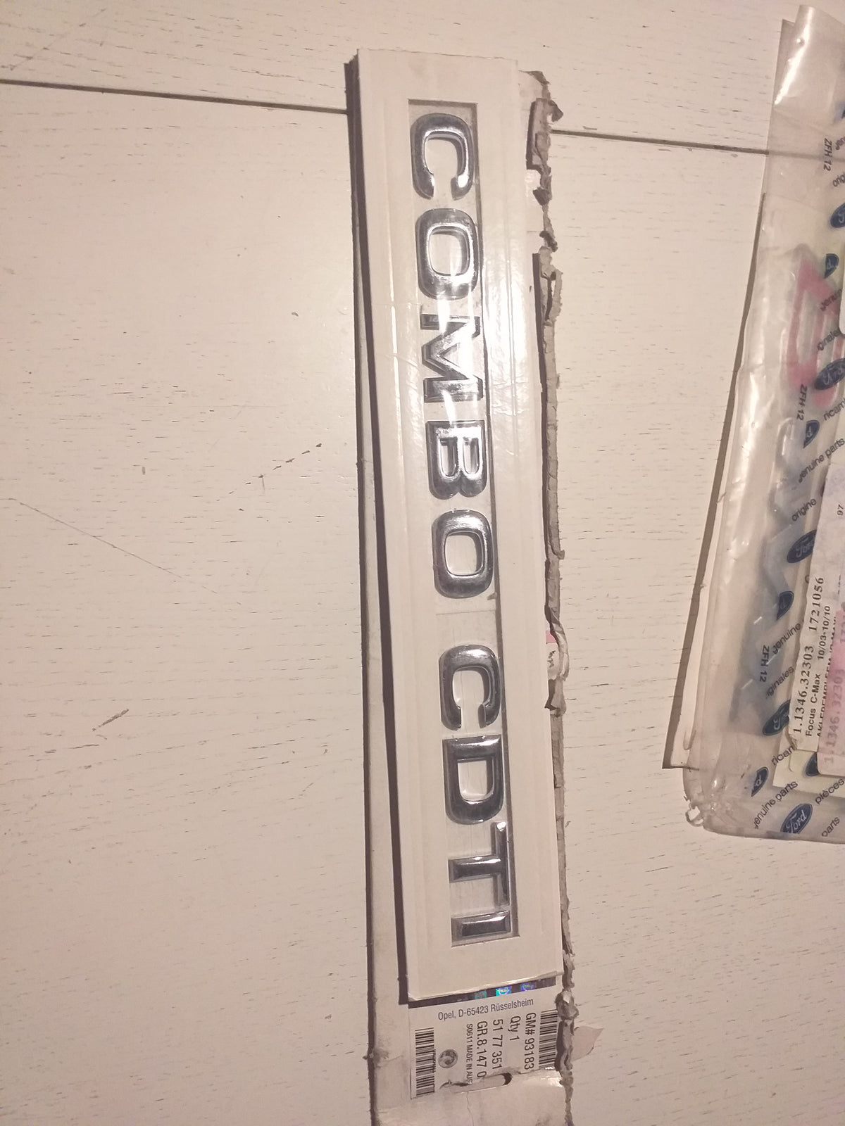 Combo CDTI Emblem original GM Opel NEU