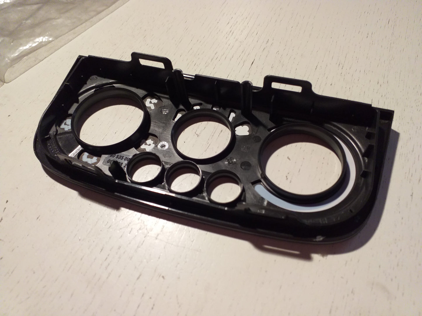 Corsa C Abdeckung Betätigung Heizung und Entlüftung schwarz original GM Opel NEU