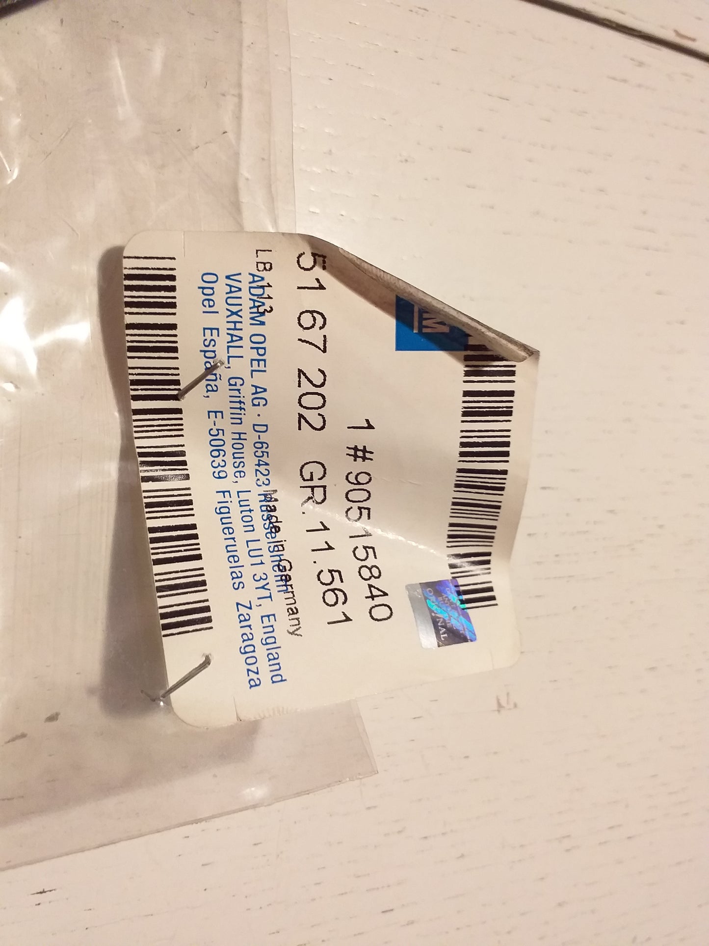 Vectra B Höhenversteller Stze v.l original GM Opel NEU