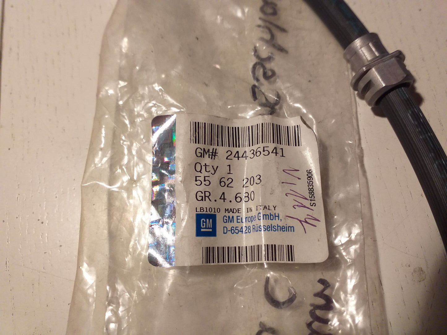 Signum Vectra C Bremsschlauch original GM Opel NEU