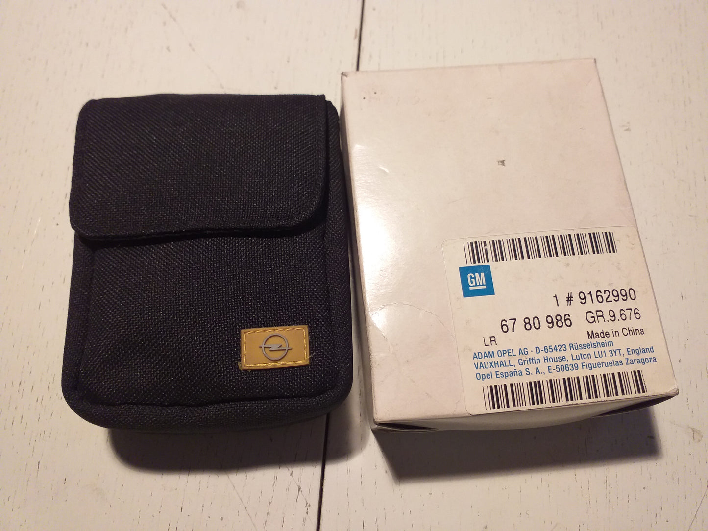 Meriva A Kopfhörer für Soundsystem Rücksitz Deluxe mit Tasche original GM Opel NEU