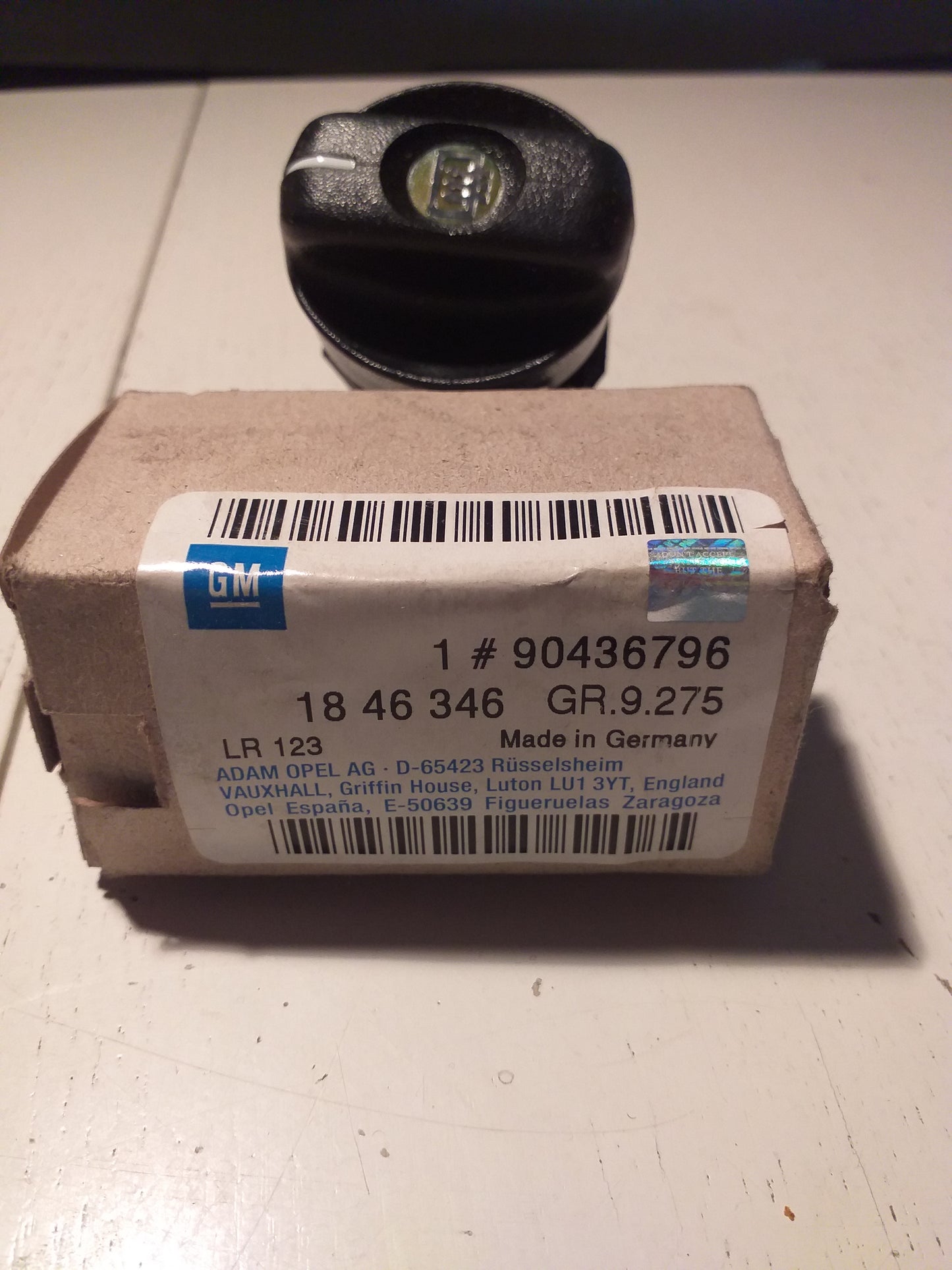 Corsa B Tigra A Schalter schwarz Heizungsgebläse original GM Opel NEU