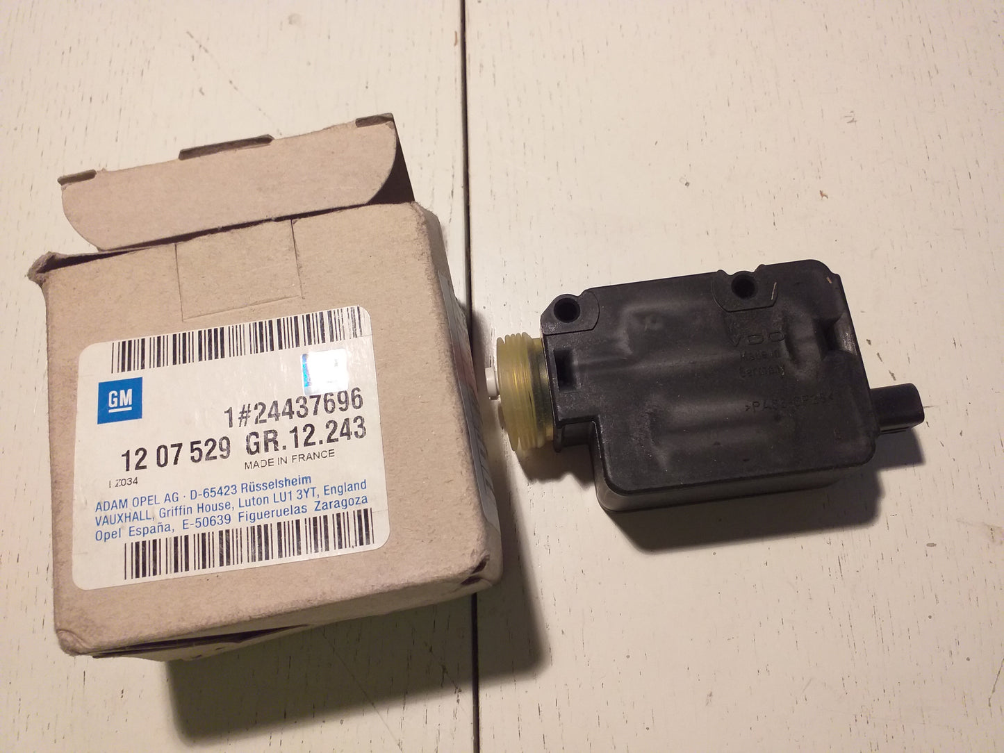 Combo ZV Stellmotor Türschloss hinten rechts original GM Opel NEU