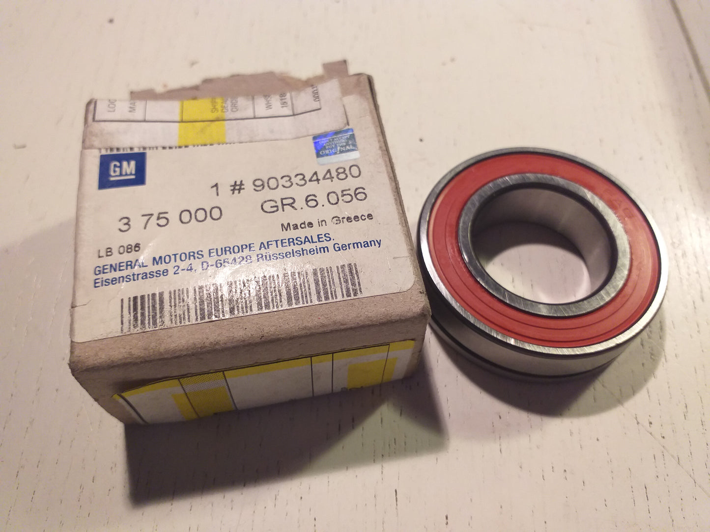 Calibra Gelenkwellenlager, Kugellager original GM Opel NEU