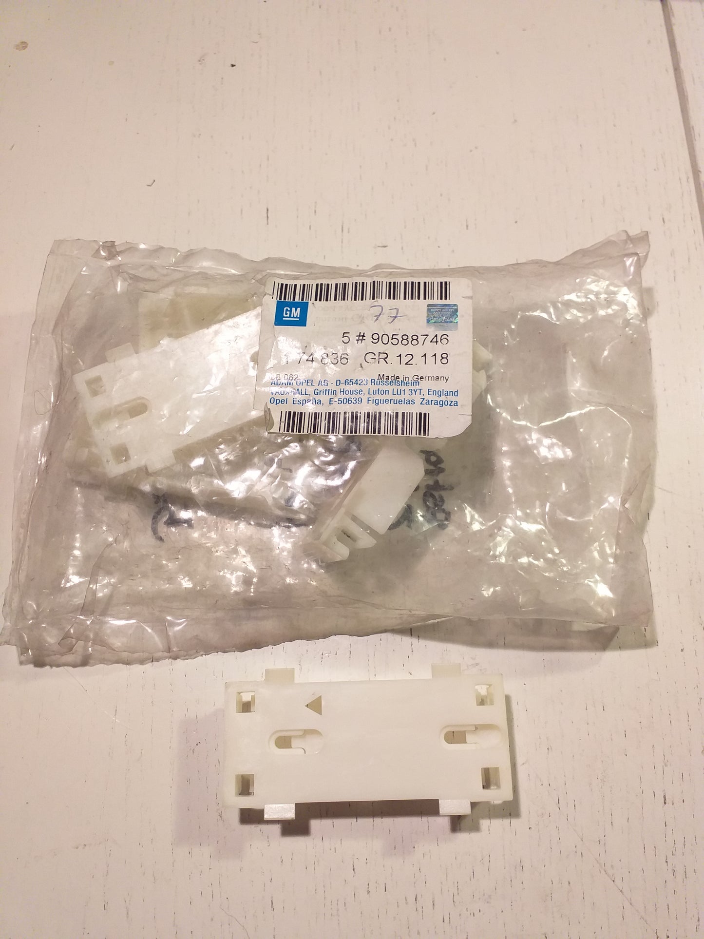 Astra Zafira A Clip Zierleiste Heckklappe original GM Opel NEU