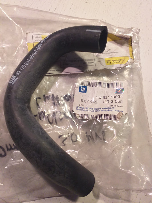 Omega B 3,0 MV6 Luftschlauch Luftleitung original GM Opel NEU