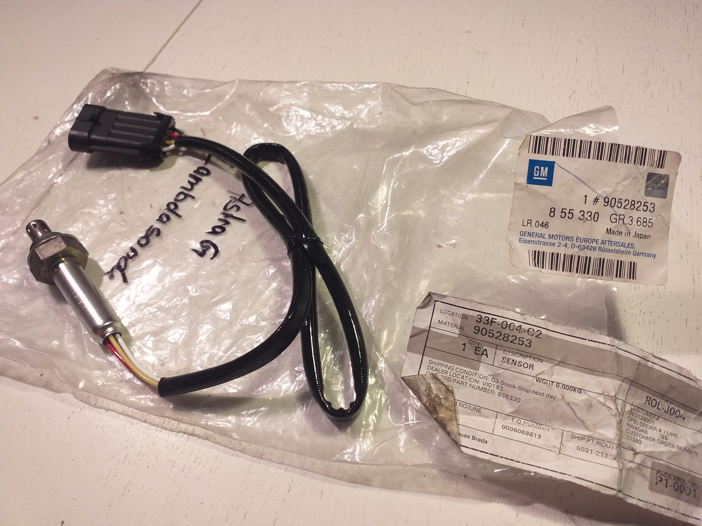 Astra G Lambdasonde original GM Opel NEU