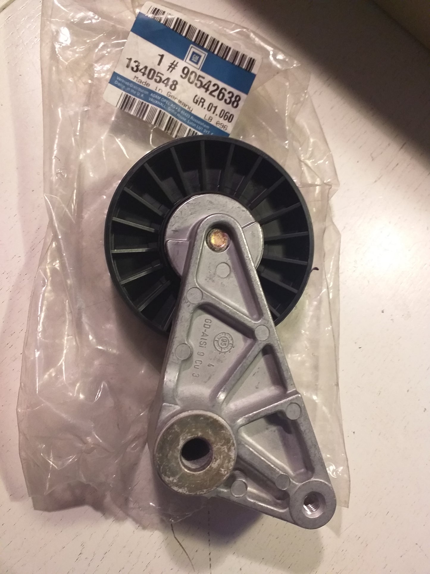 Vectra B Riemenspanner Keilrippenriemen original GM Opel NEU