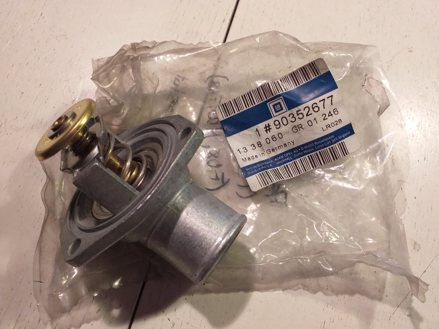 Astra F CC T92 1.8i F08 M08 F68 Thermostat original GM Opel NEU