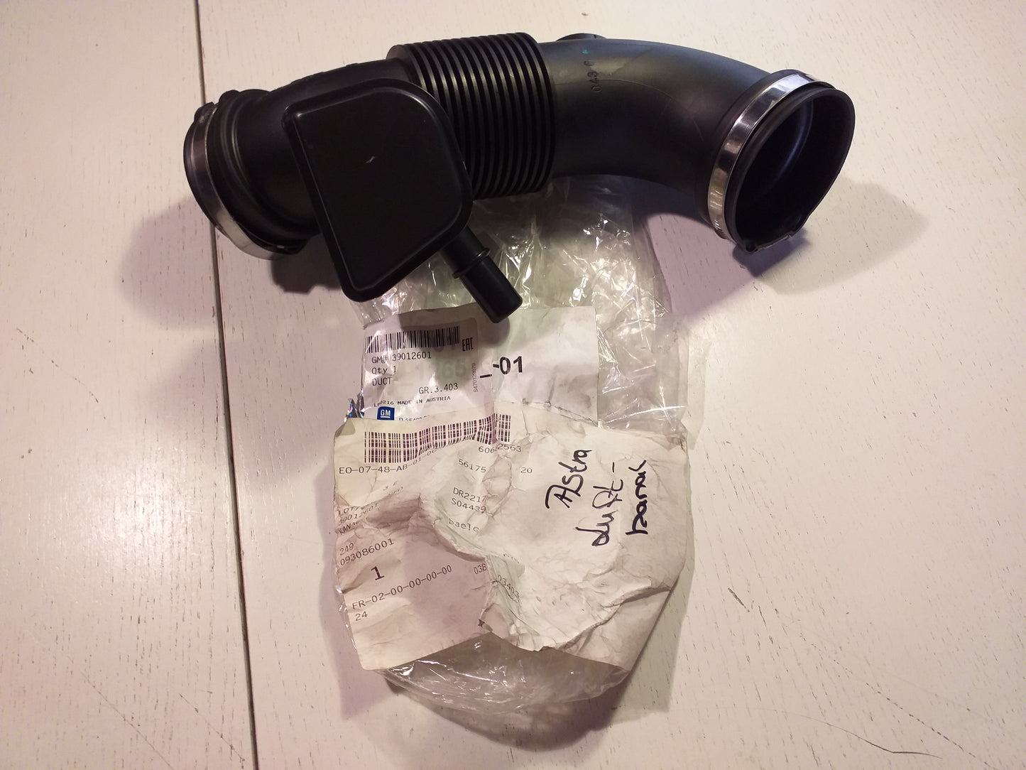 Astra Luftkanal original GM Opel NEU