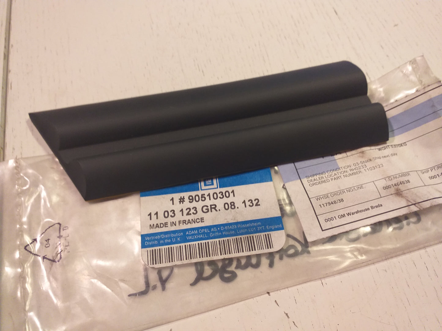 Astra F Zierleiste Kotflügel vorne links original GM Opel NEU