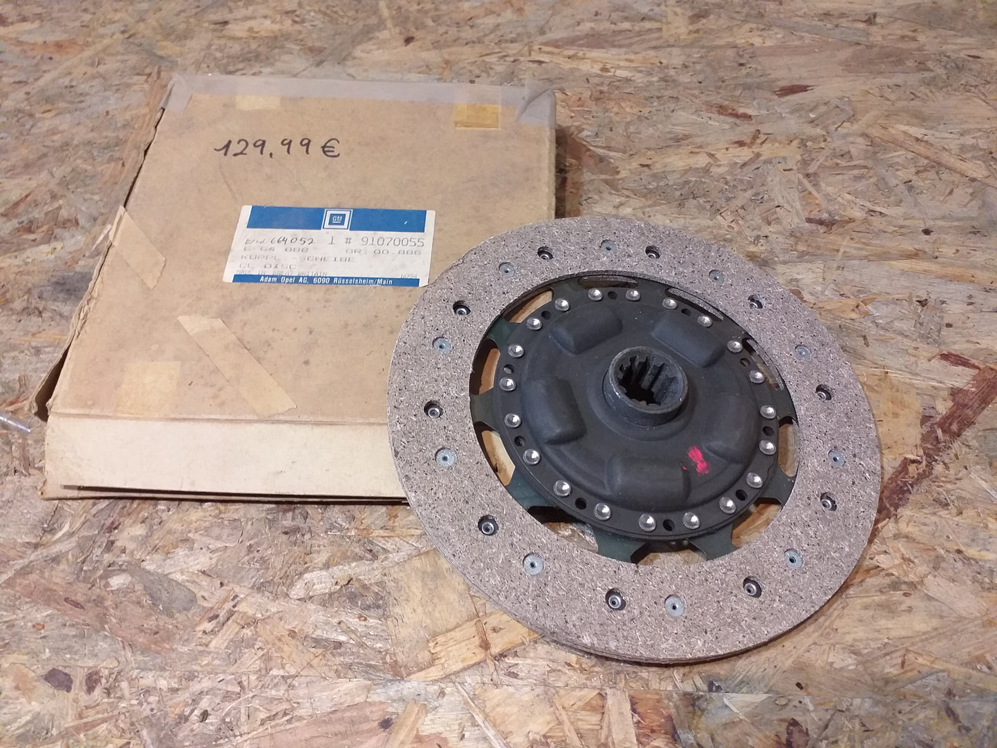 Oldtimer Youngtimer Kupplungsscheibe original GM Opel NEU