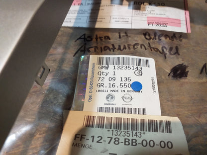 Astra F Blende Amaturentafel original GM Opel NEU