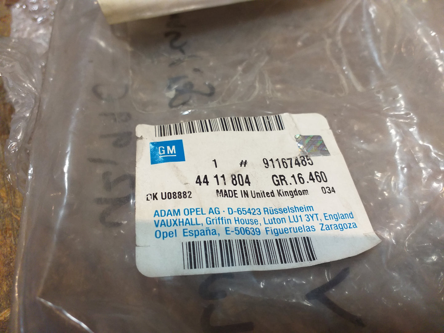 Vivaro A Lufteinlass Seitenwand original GM Opel NEU