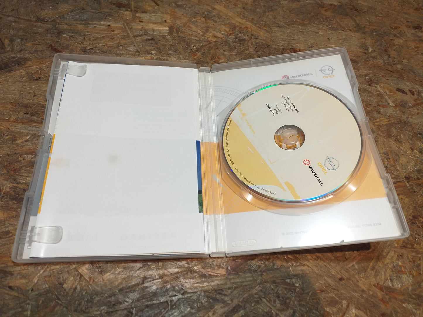 Vauxhall Opel Navigation-CD 70 2005 original Opel NEU