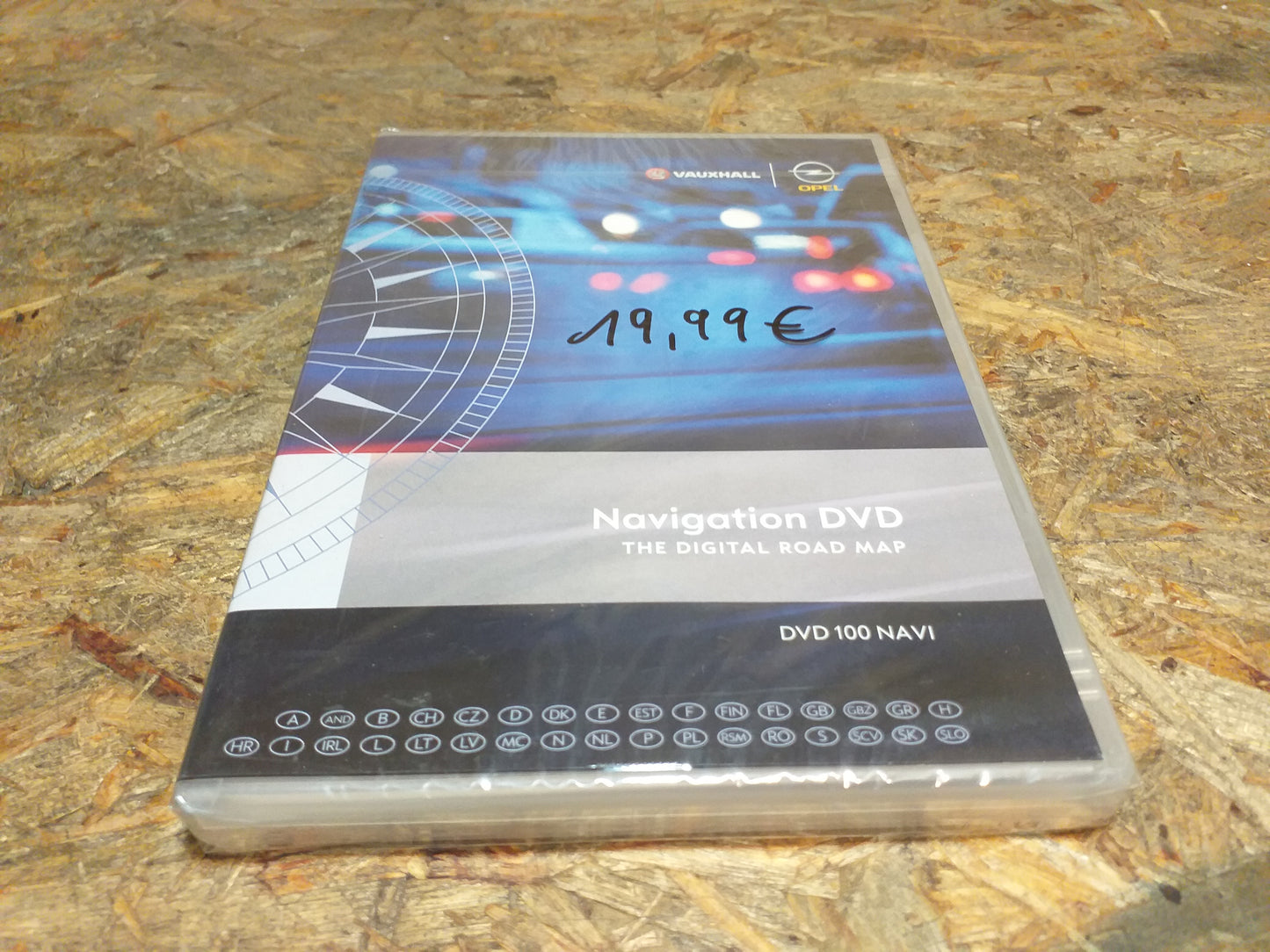 Opel/ Vauxhall Navigation-DVD 100 2008 original Opel NEU