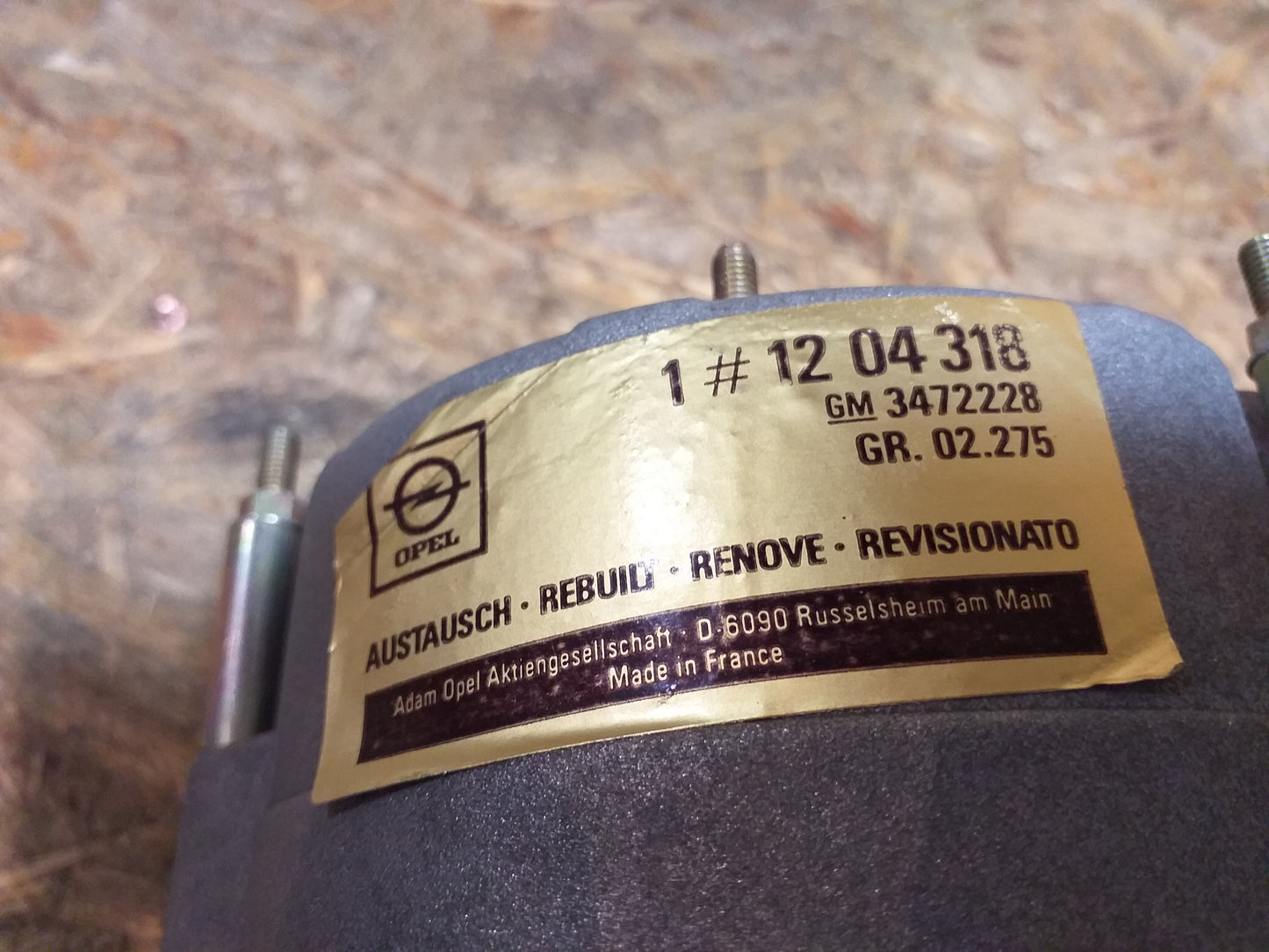 Astra F CC Lichtmaschine original GM Opel NEU