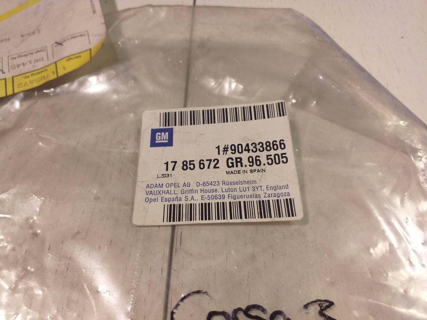 Corsa B Tigra A Abdeckung Lautsprecher original  GM Opel NEU