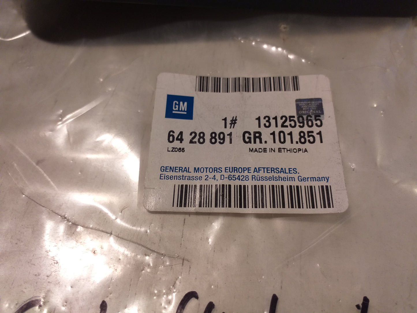 Combokasten und Kombi Abdeckung Außenspiegel original GM Opel NEU