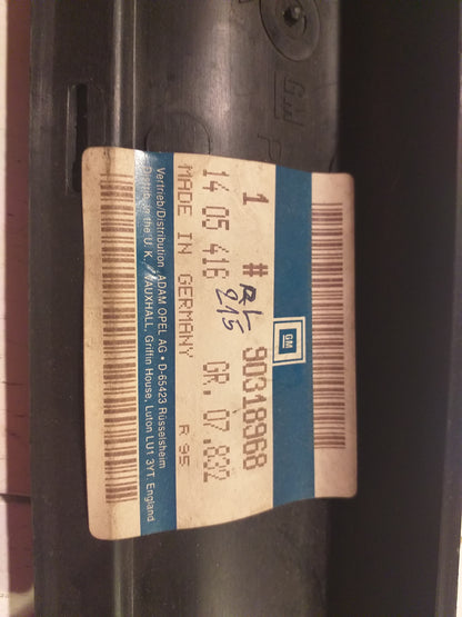 Vectra A Kappe Heckverkleidung original GM Opel NEU