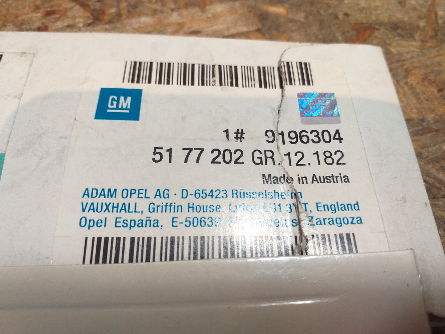 Kadett E Ascona C Emblem original GM Opel NEU