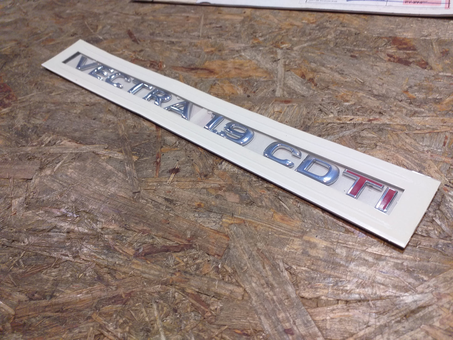 Vectra C Emblem Schriftzug hinten original GM Opel NEU