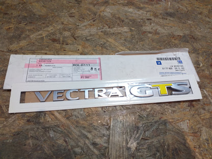 Vectra C Emblem Schriftzug original GM Opel NEU