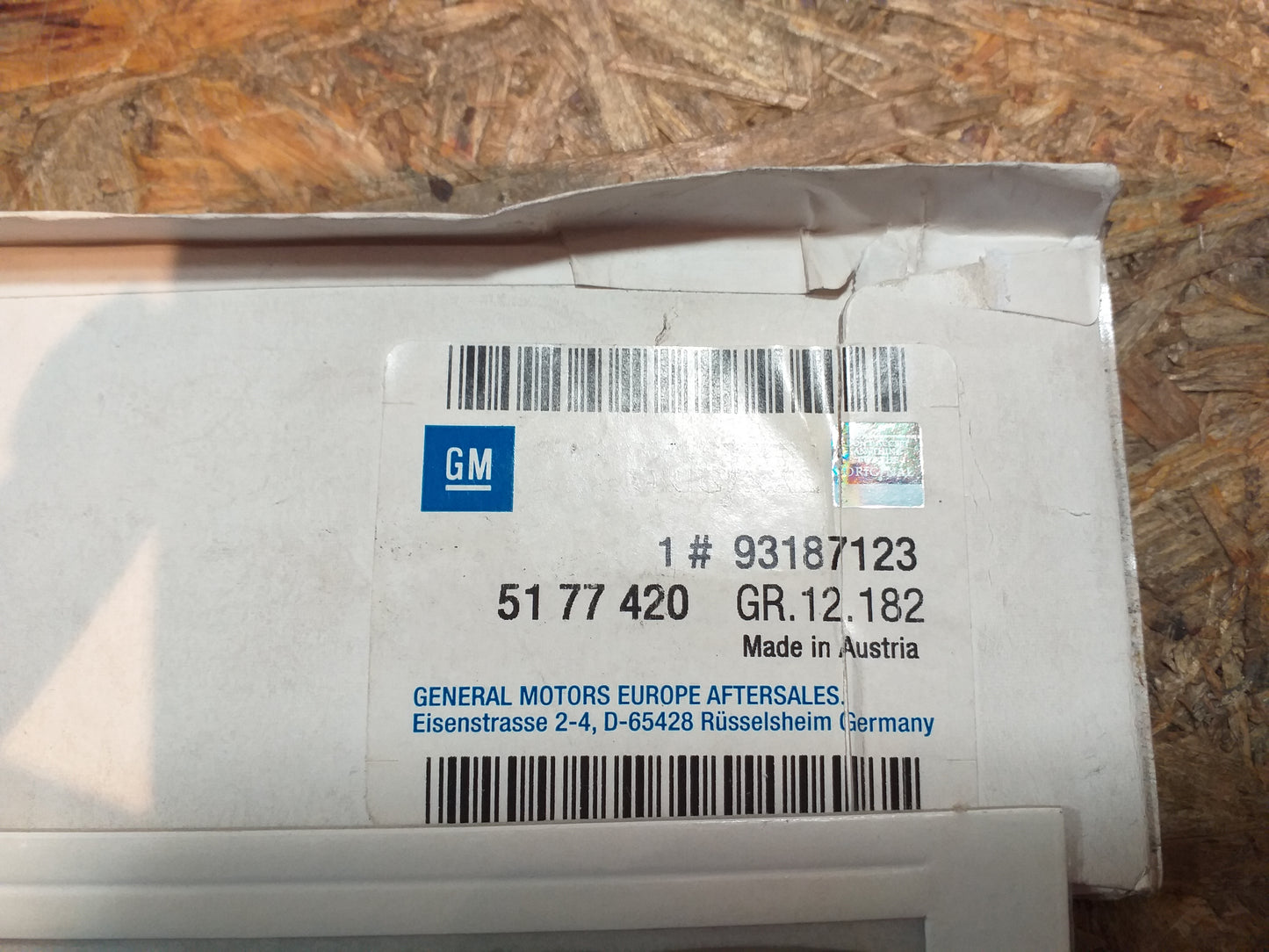 Vectra C Emblem Schriftzug original GM Opel NEU