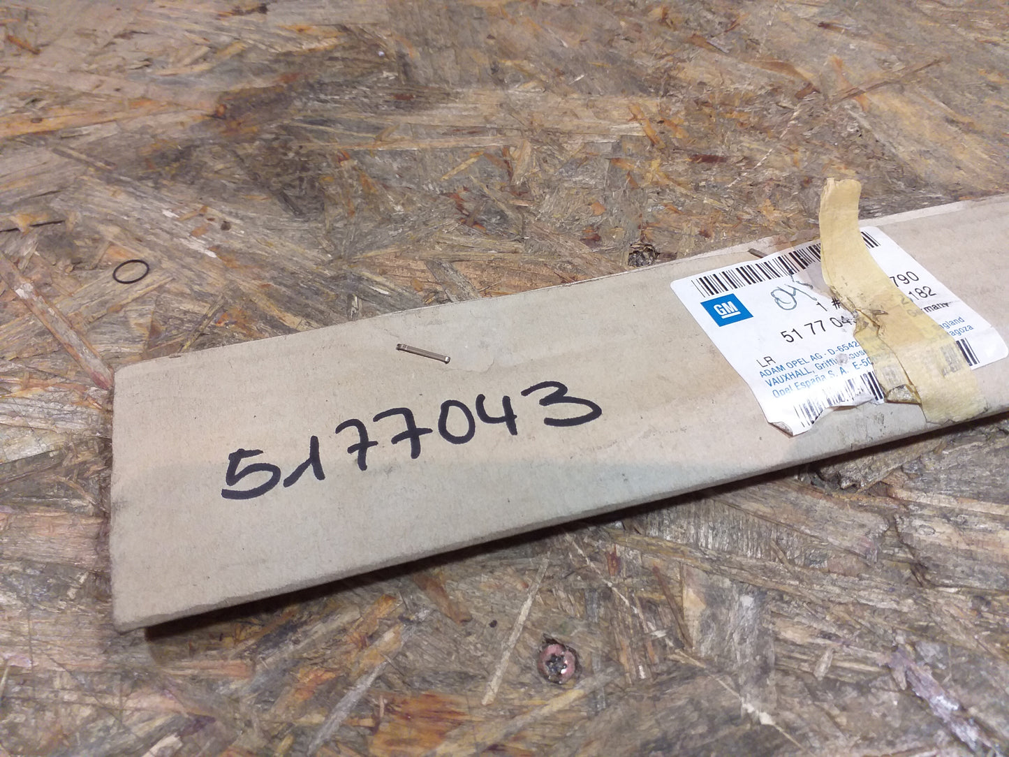 Astra F 1,4 Emblem Schriftzug Heckklappe original GM Opel NEU