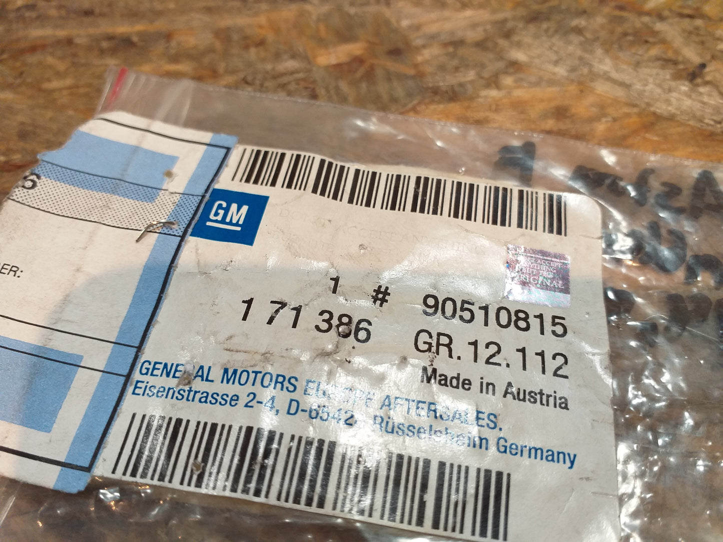 Astra F Emblem Schriftzug original GM Opel NEU